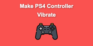ps4 controller vibrate share