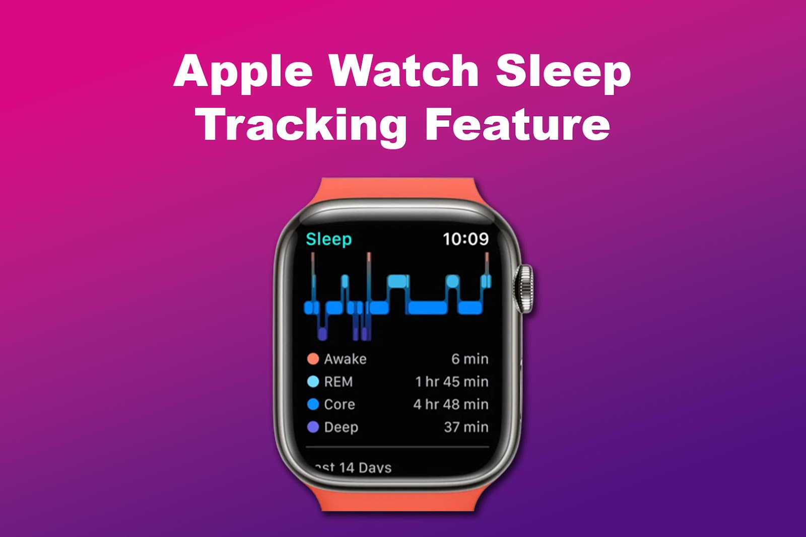 Apple Watch Sleep Tracking Feature