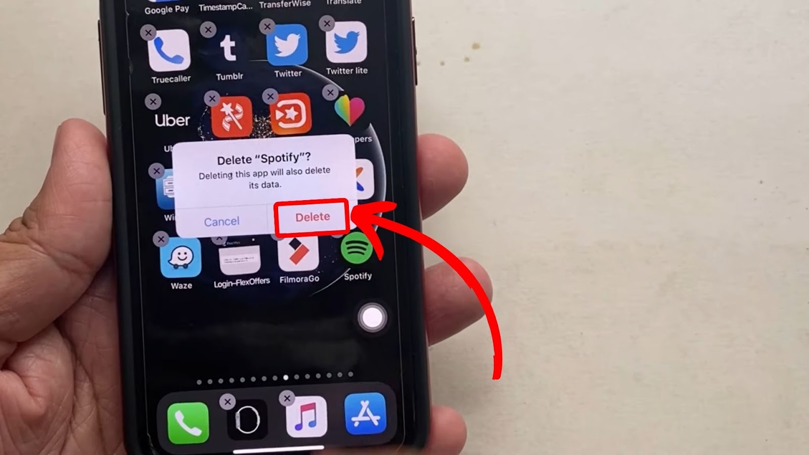 How To Delete Spotify on iPhone