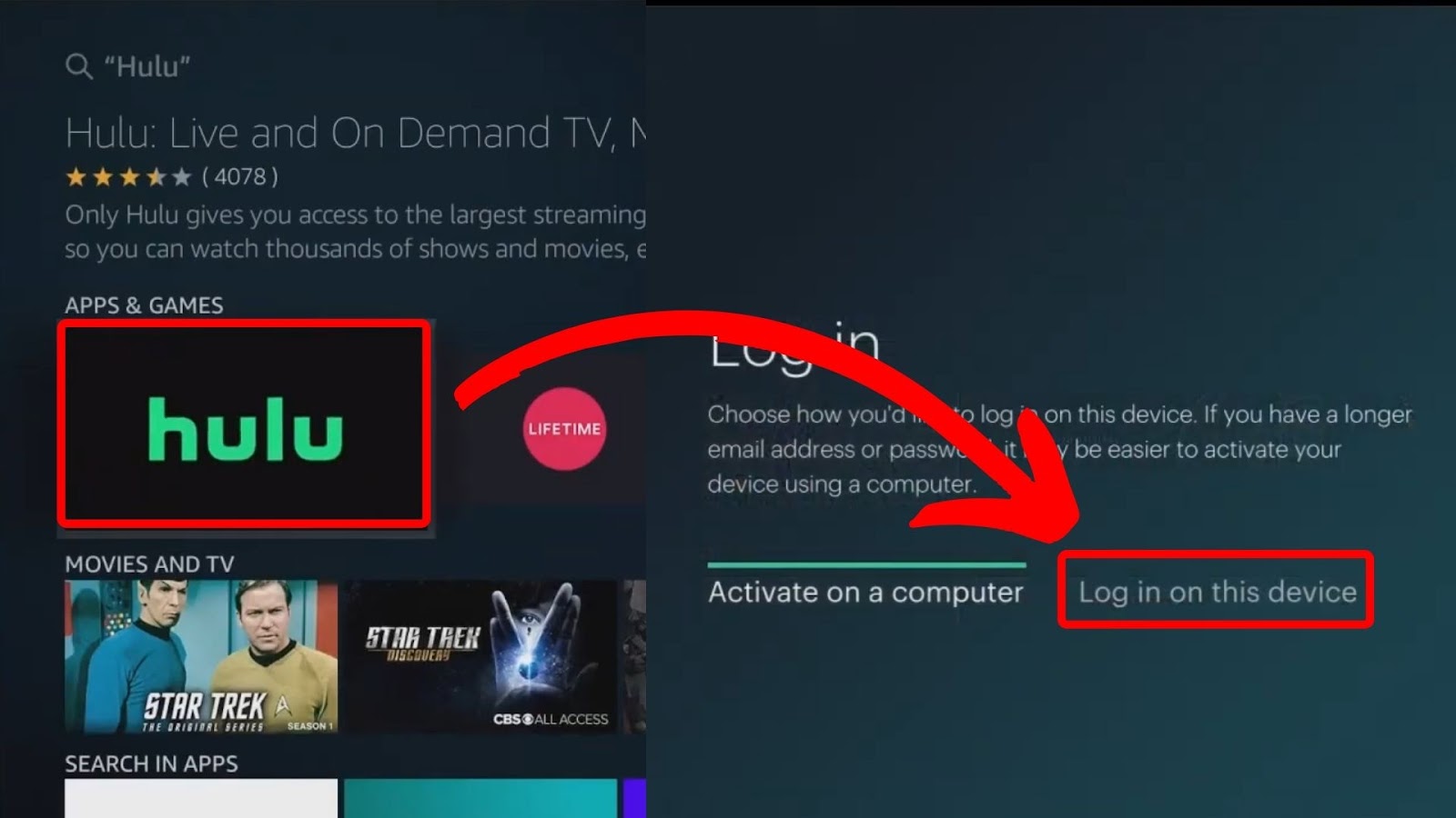 How to Download Hulu on Samsung TV - Amazon Firestick