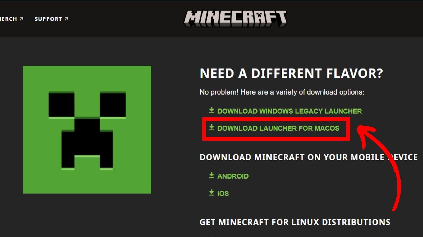Download Minecraft Launcher for Mac