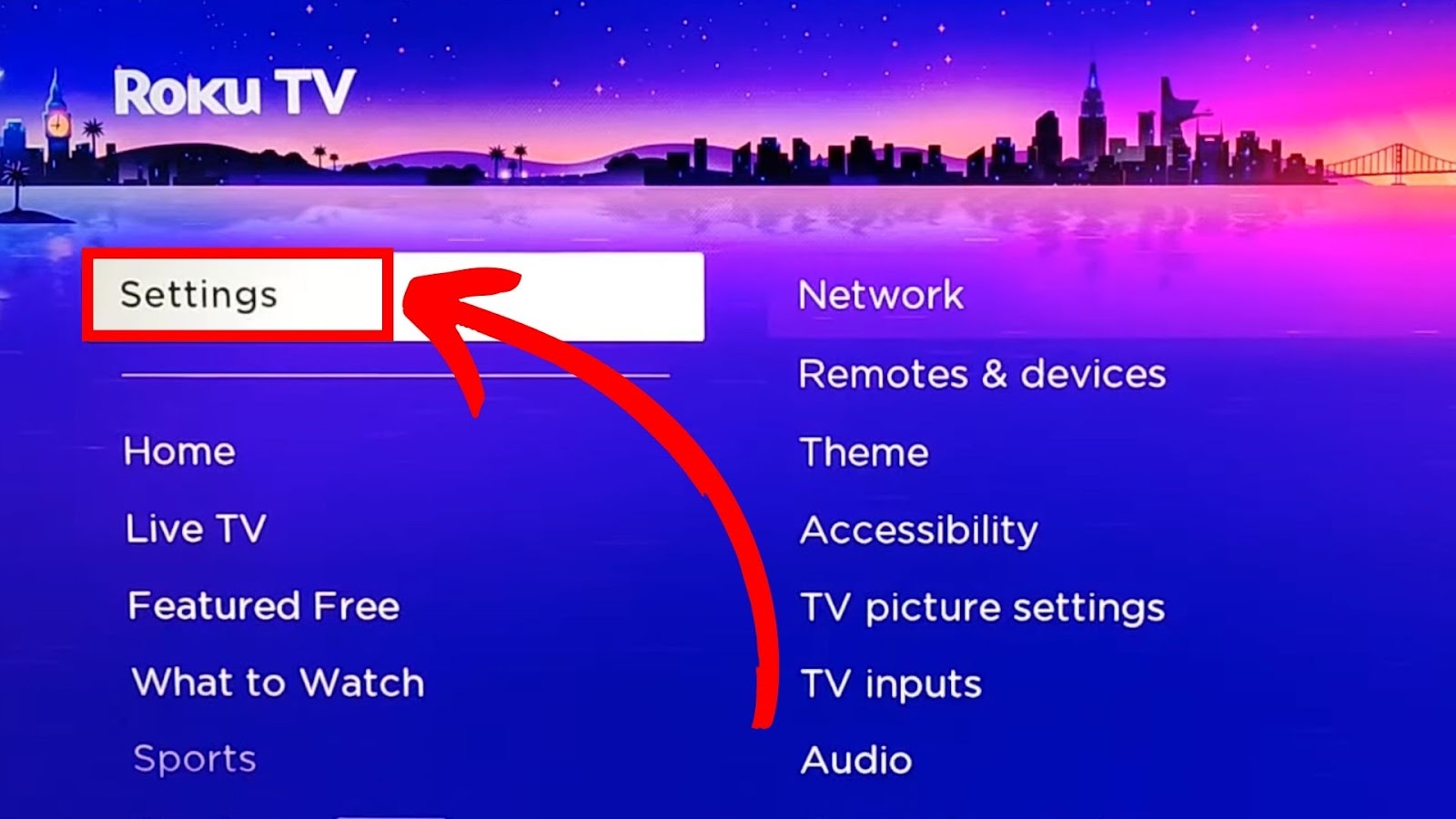 How to Access Roku TV Settings