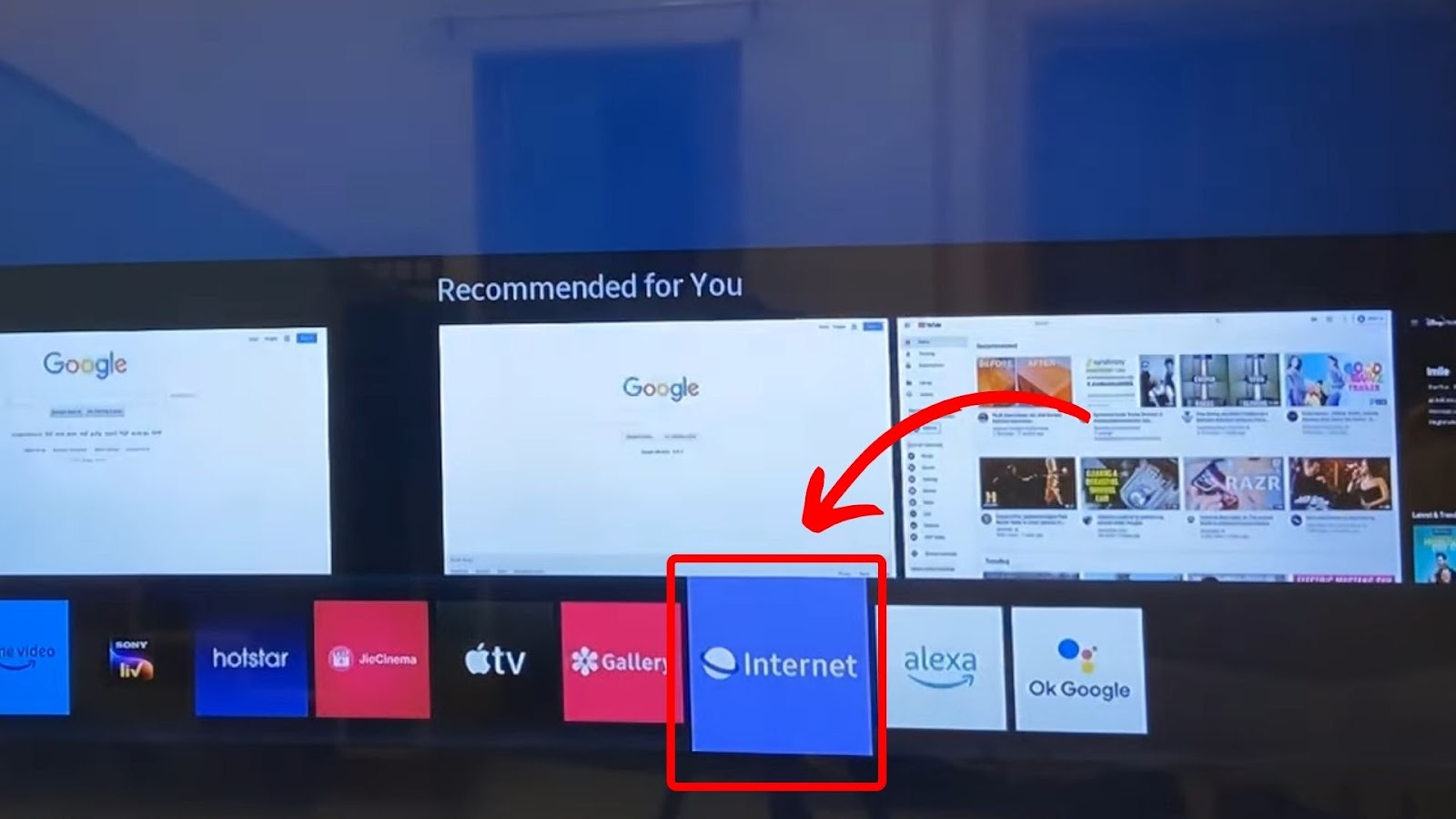 How to Search Crunchyroll on Samsung TV Browser