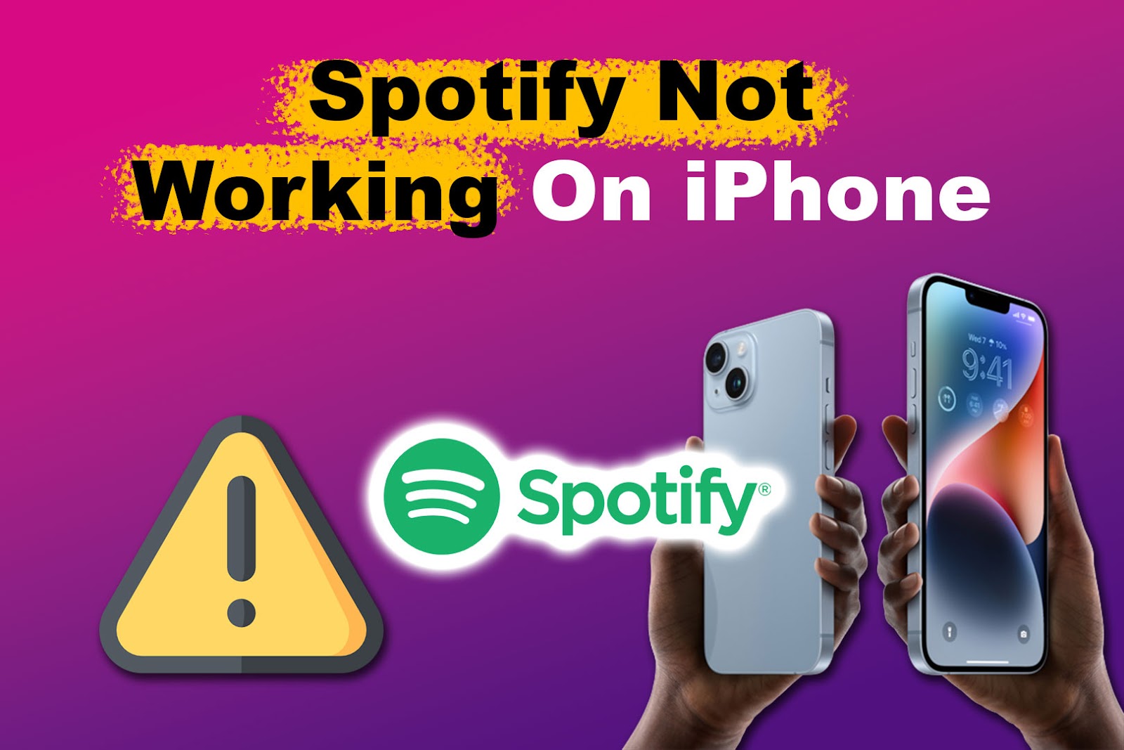 Spotify Not Working On iPhone [Here’s an Easy Fix]