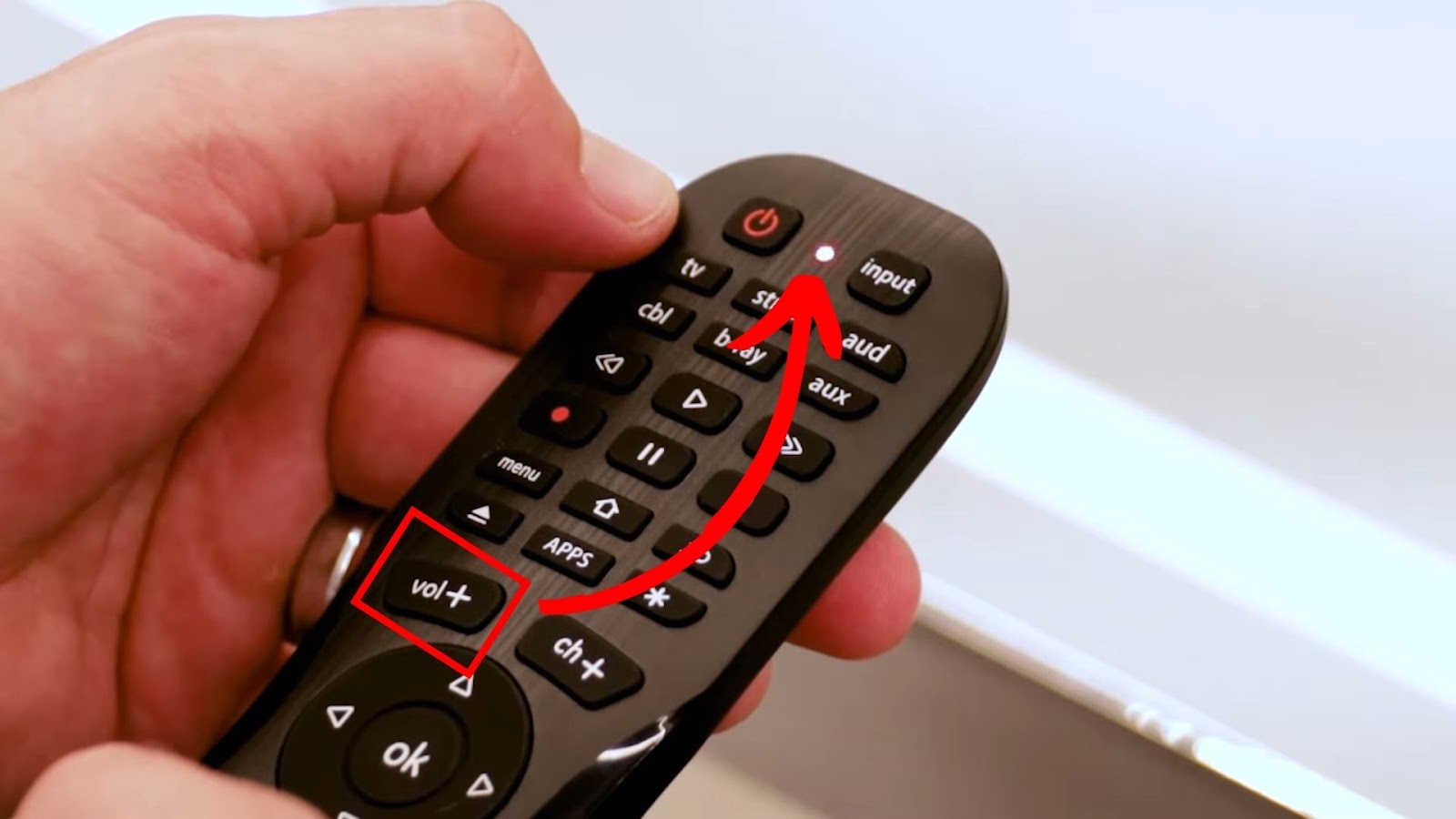 Volume + Button for 4-digit Code
