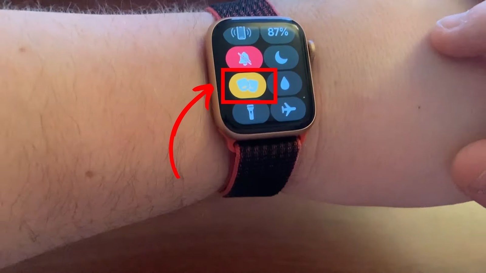 Apple Watch Alarm Two Masks Icon