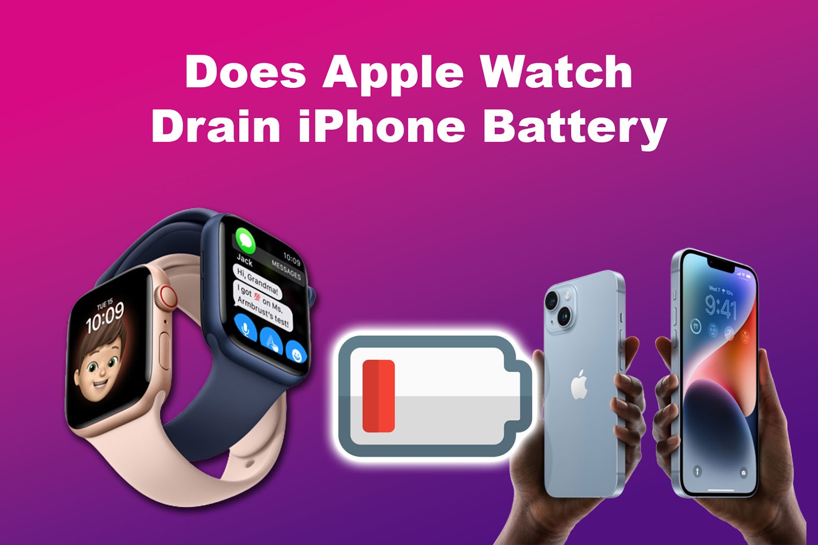 Does Apple Watch Drain iPhone Battery