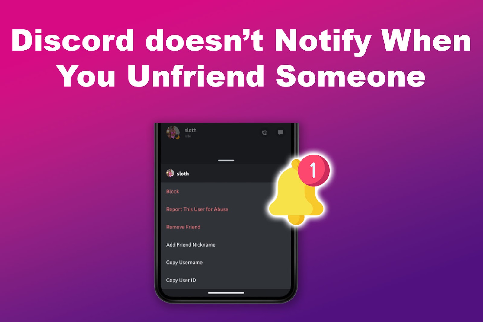 Does Discord Notify When You Unfriend Someone