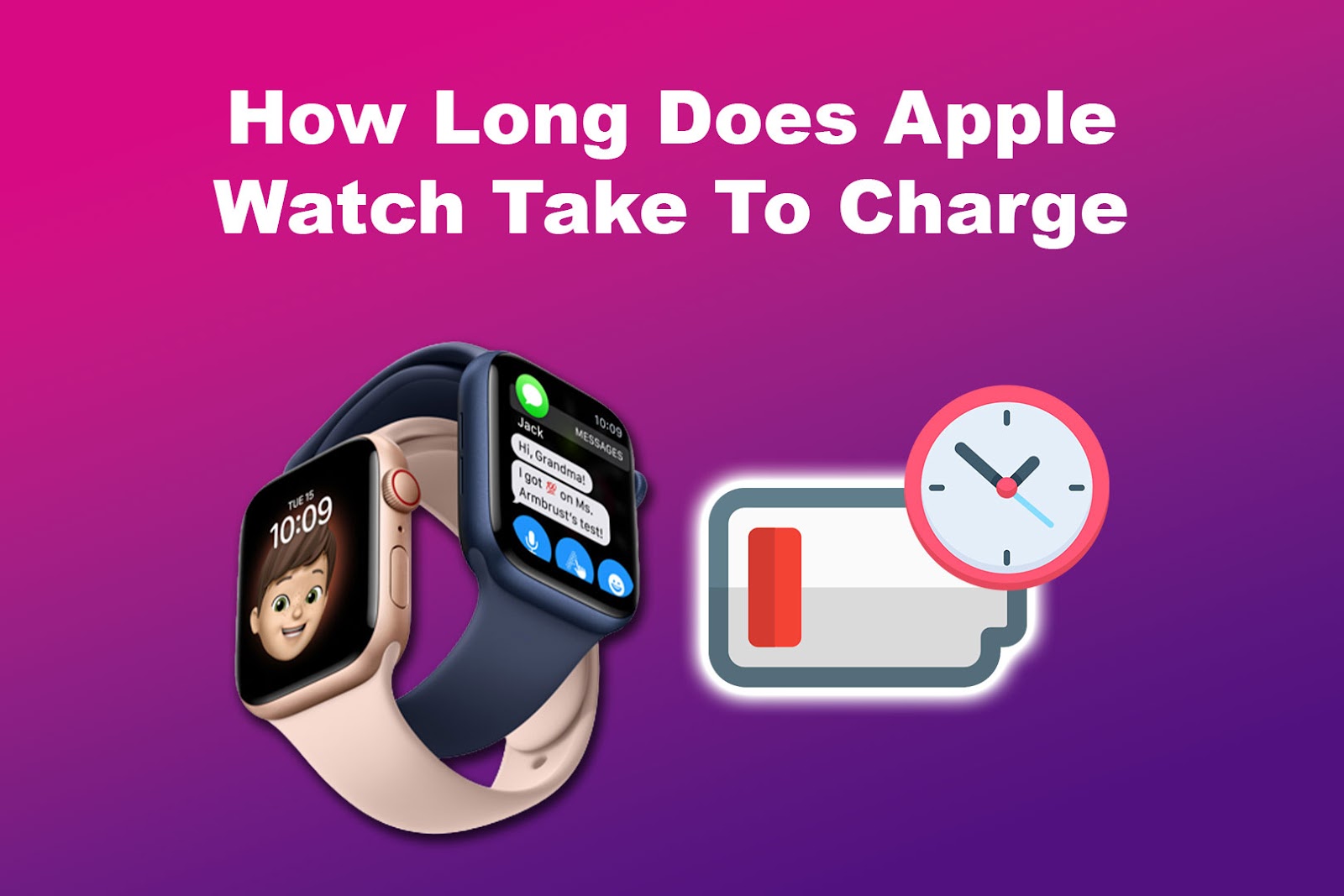 How long does it take 2025 to charge apple watch 5