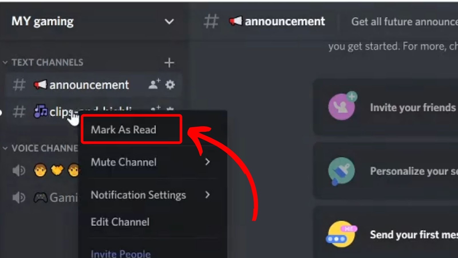 How To Mark All Messages As Read Discord