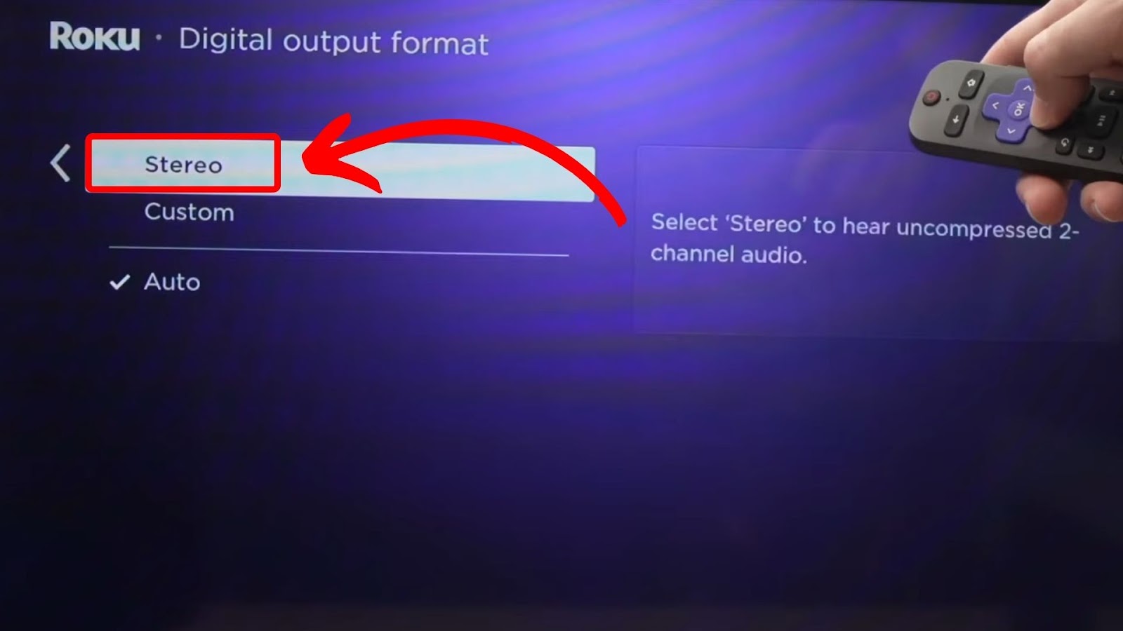 Setting Up PCM Stereo Audio on Philips Roku TV
