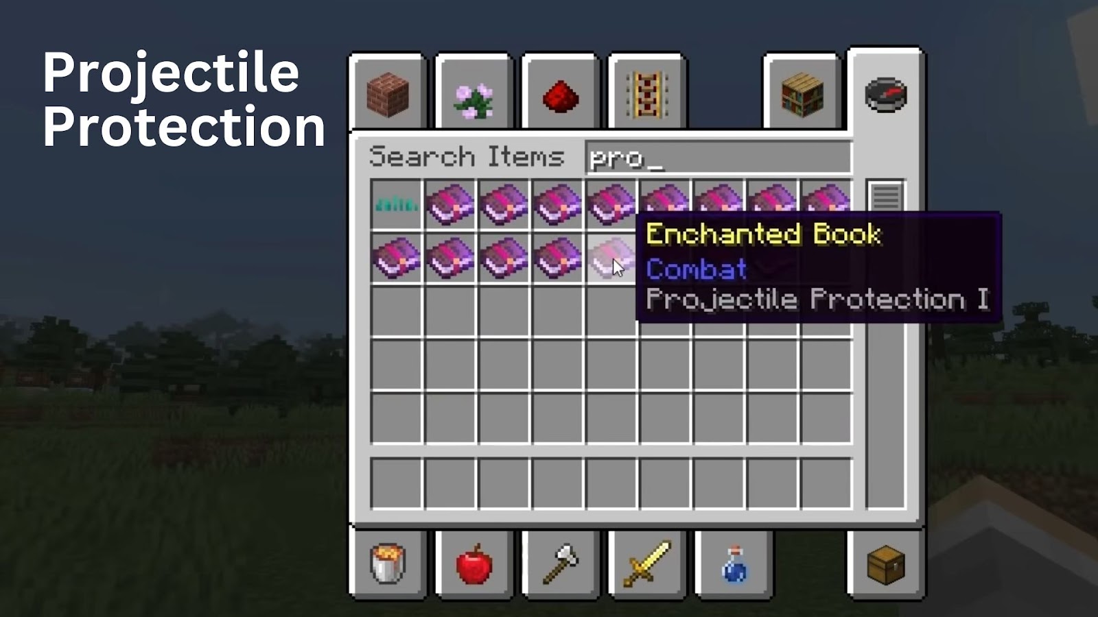 Projectile Protection Best Minecraft Boots Enchantments