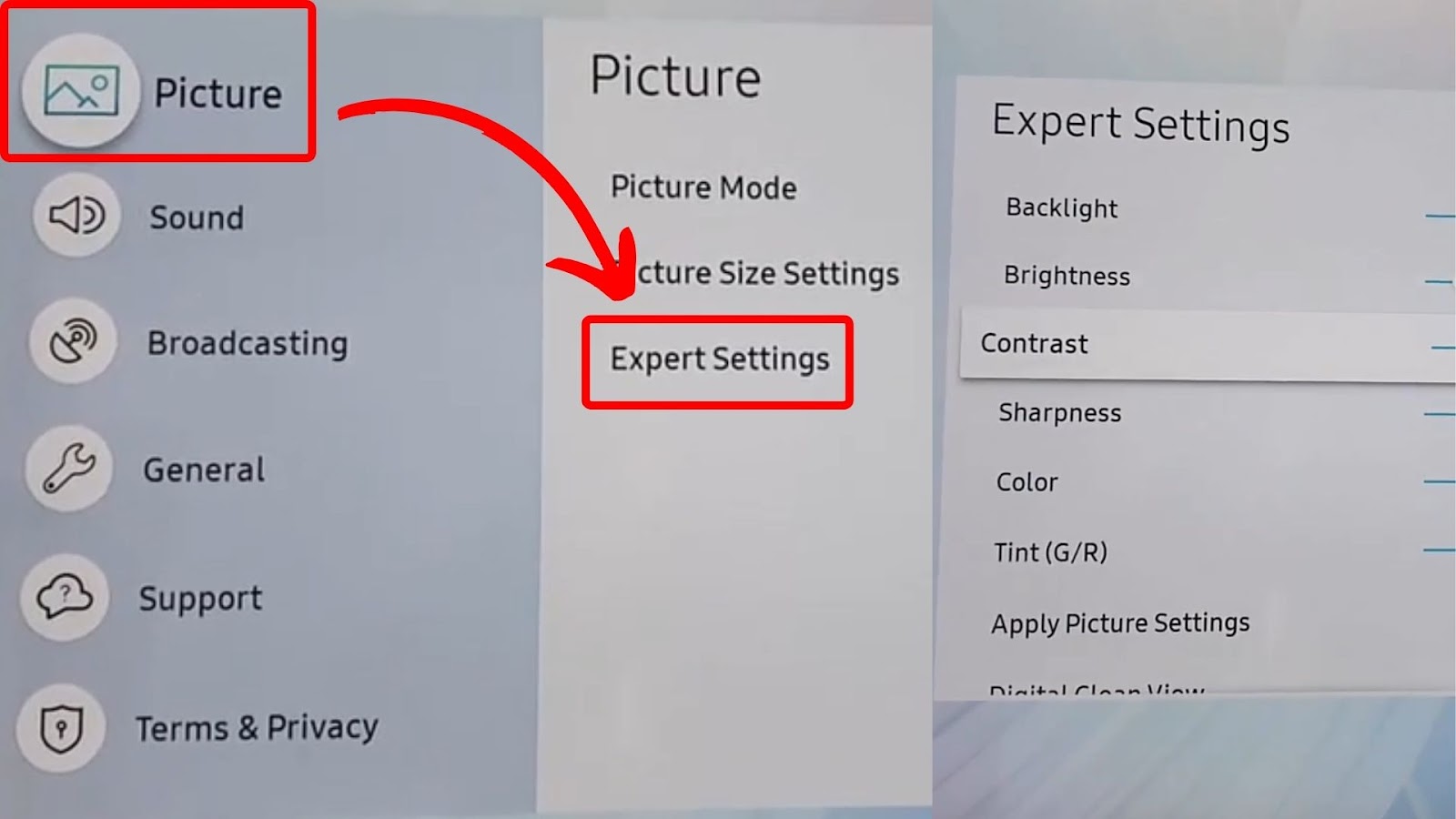 How to Reset Picture Settings on Samsung TV