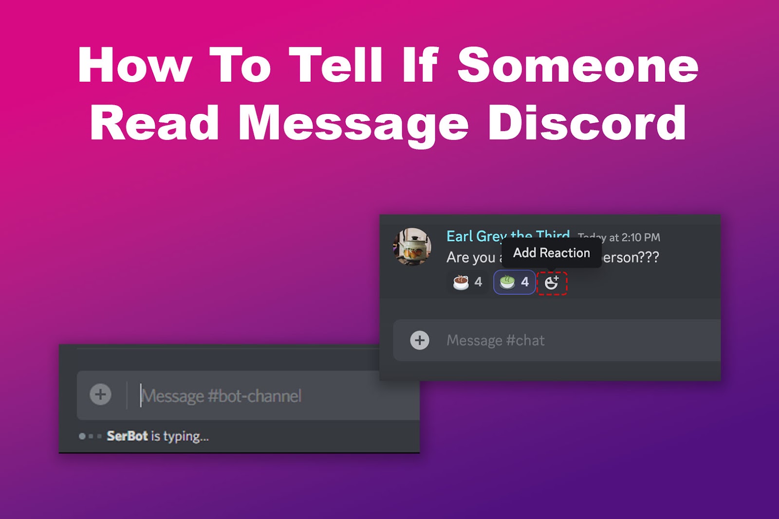 How To Tell If Someone Read Message Discord