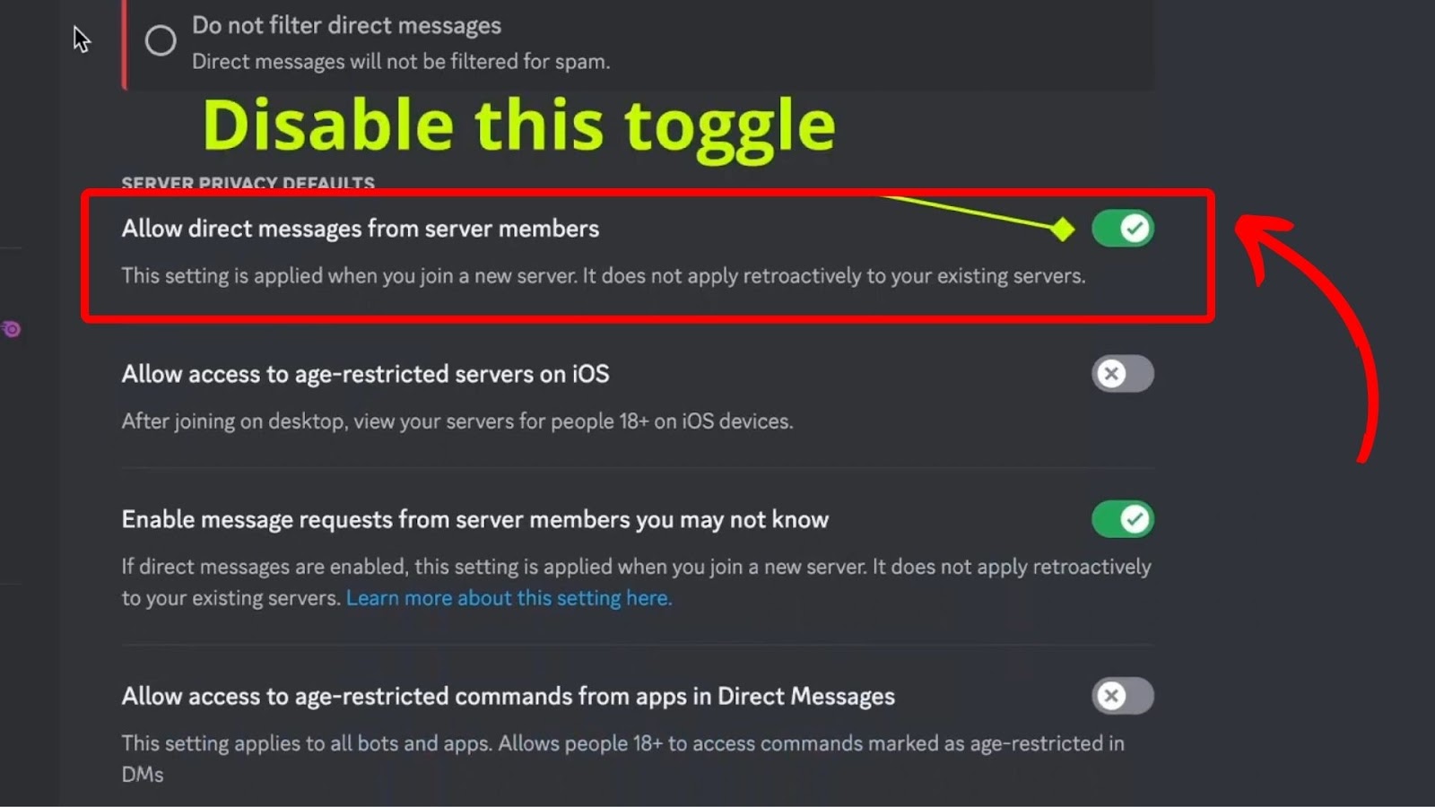 How to Turn Off DMs on Discord Super Easy Alvaro Trigo s Blog