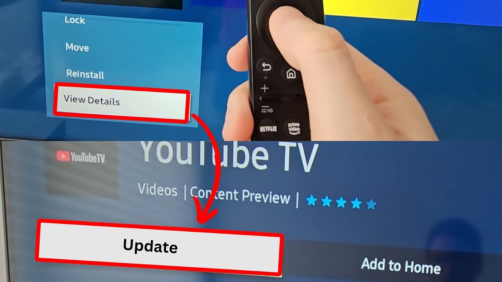 How to Update YouTube TV on Samsung TV