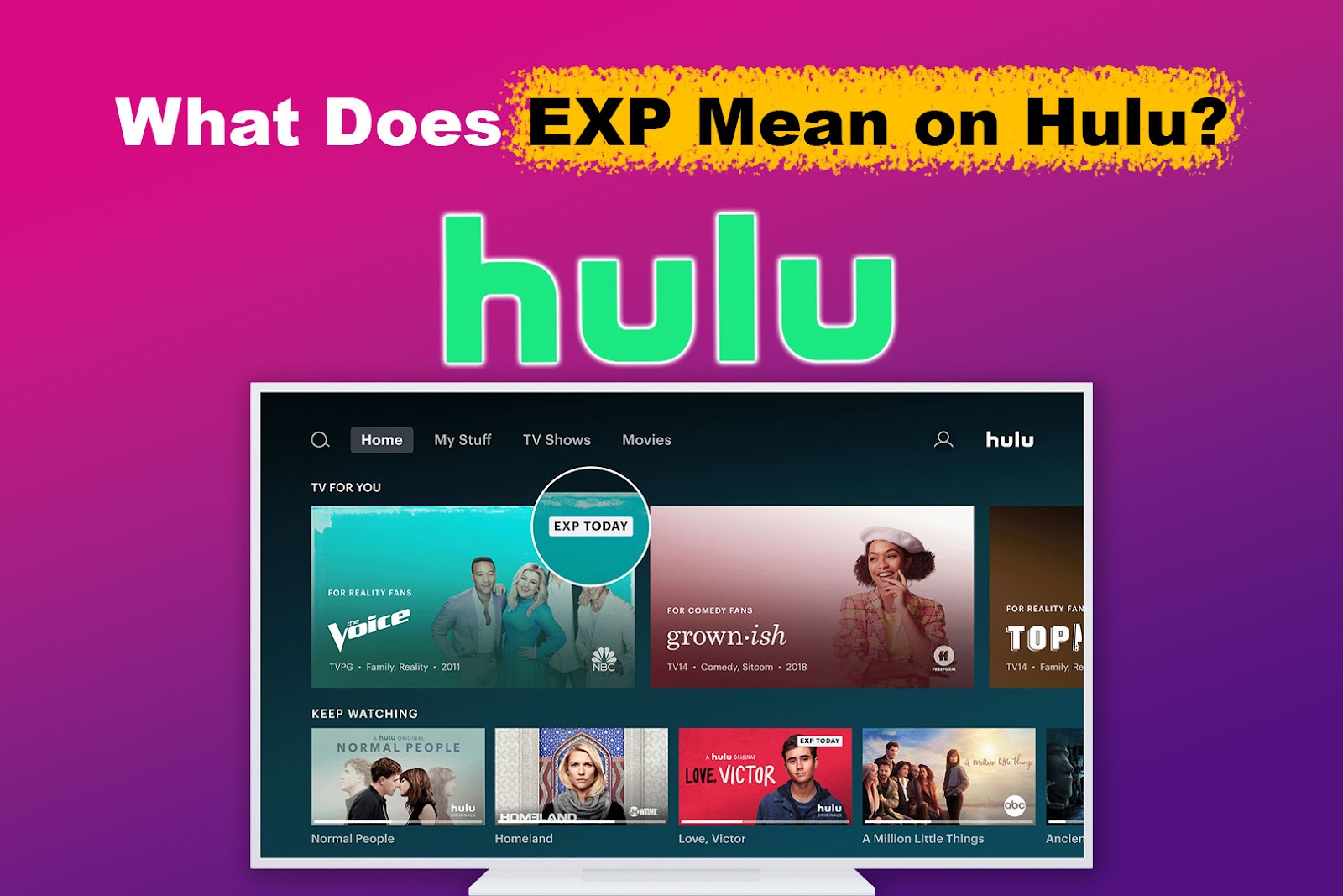 What Does EXP Mean on Hulu? [Explained for Dummies]