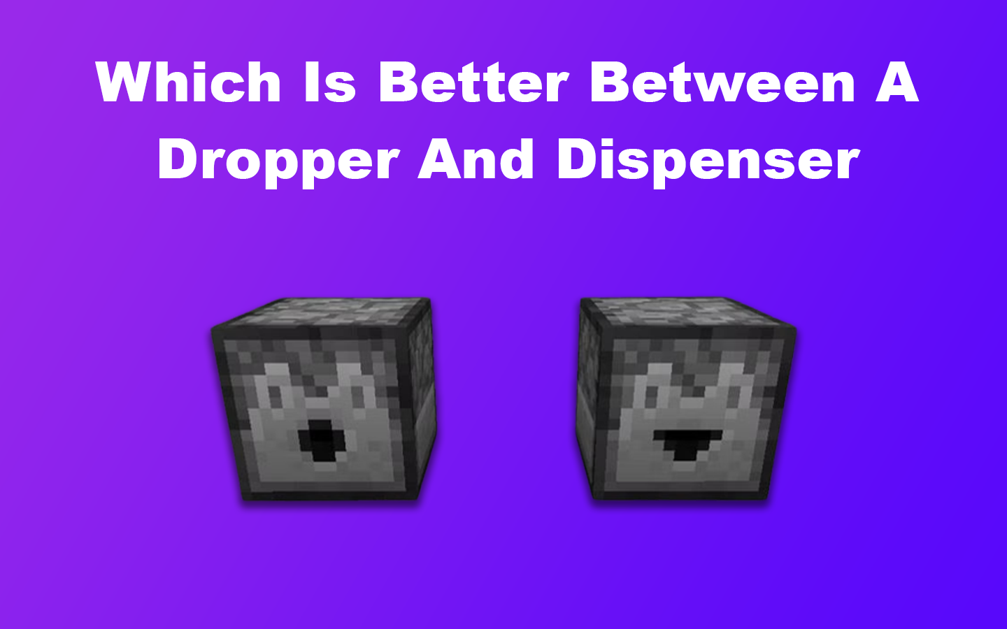 Which Is Better Between a Dropper And a Dispenser