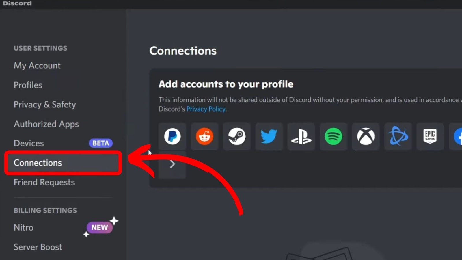 Discord Account Age Connections