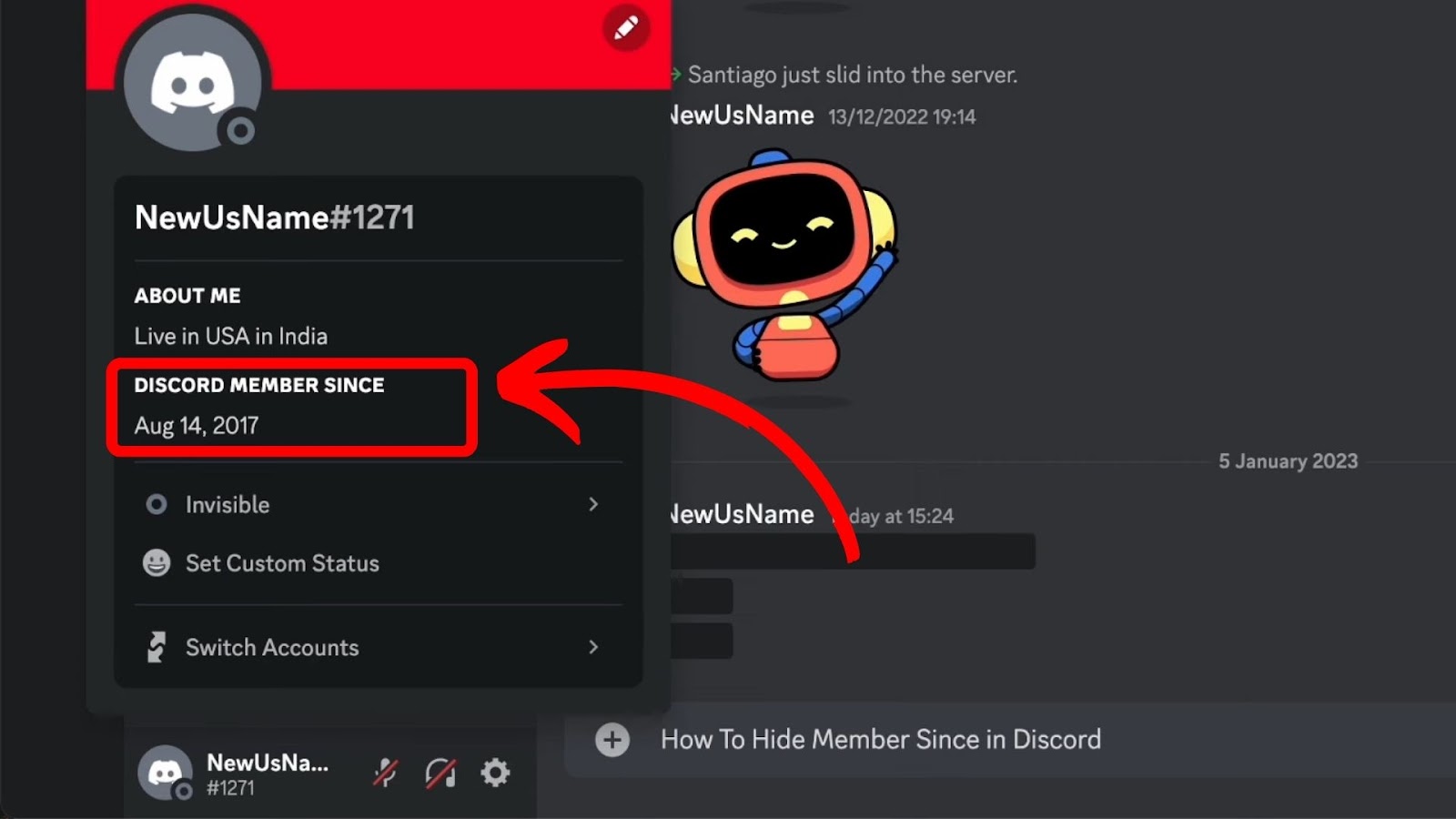 Discord Account Age Member Since