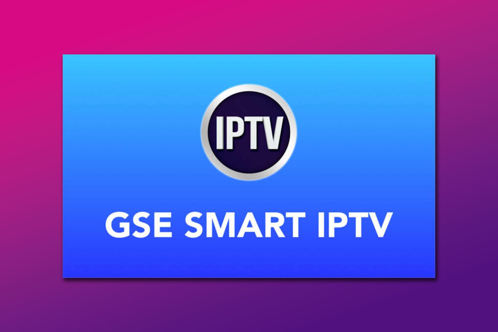 GSE Smart IPTV Best App For Apple TV