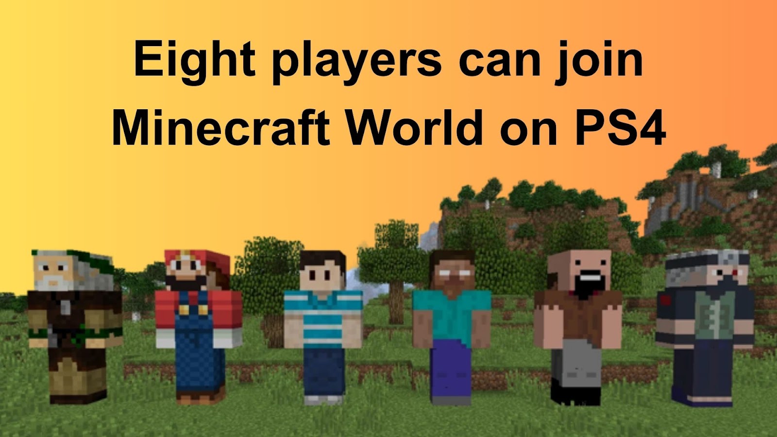 How Many Players Can Join Minecraft World on PS4