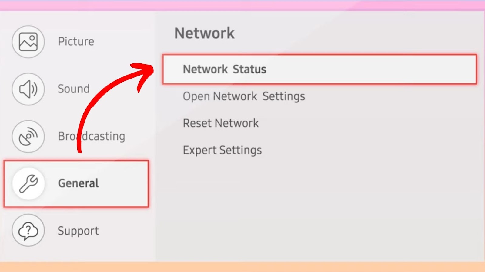 How to Test Network on a Samsung TV