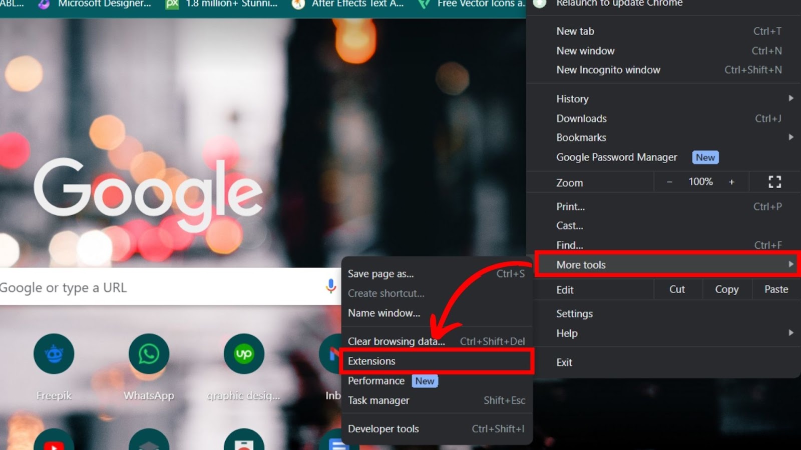 How to Access the Extensions Page on Chromebook