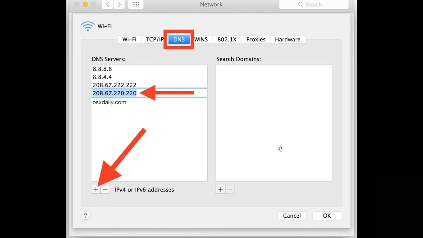 How To Change DNS Settings On Mac