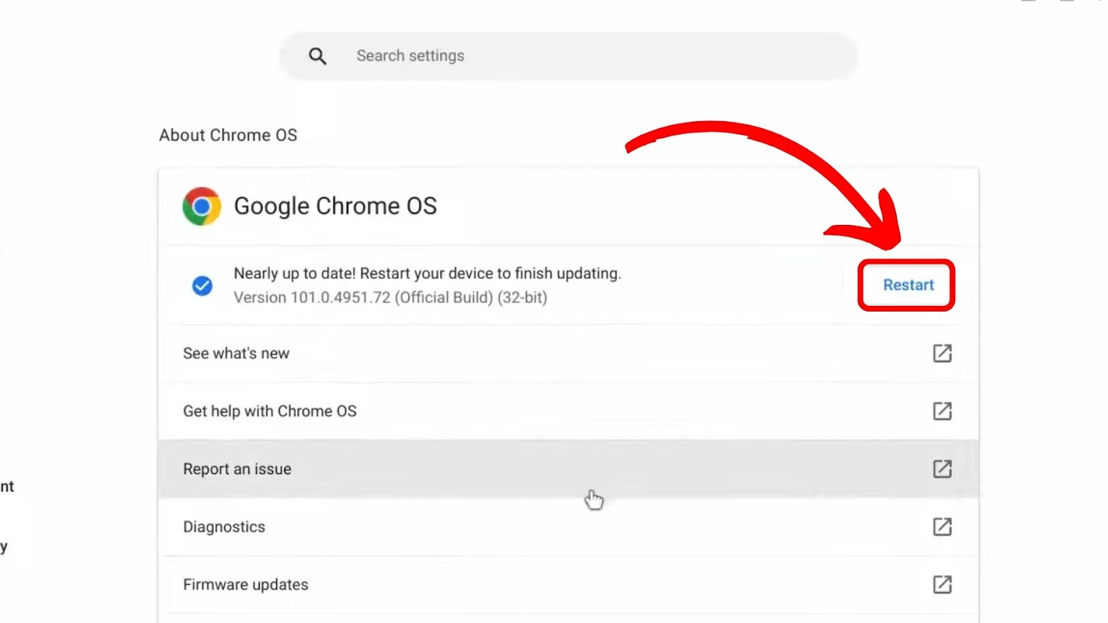 How to Finish Updating Chromebook