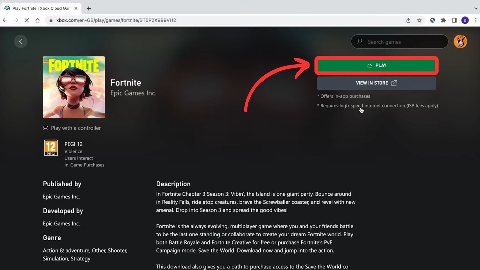 Play Fortnite On Mac Via Xbox Cloud Gaming