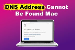 dns-address-cannot-found-mac