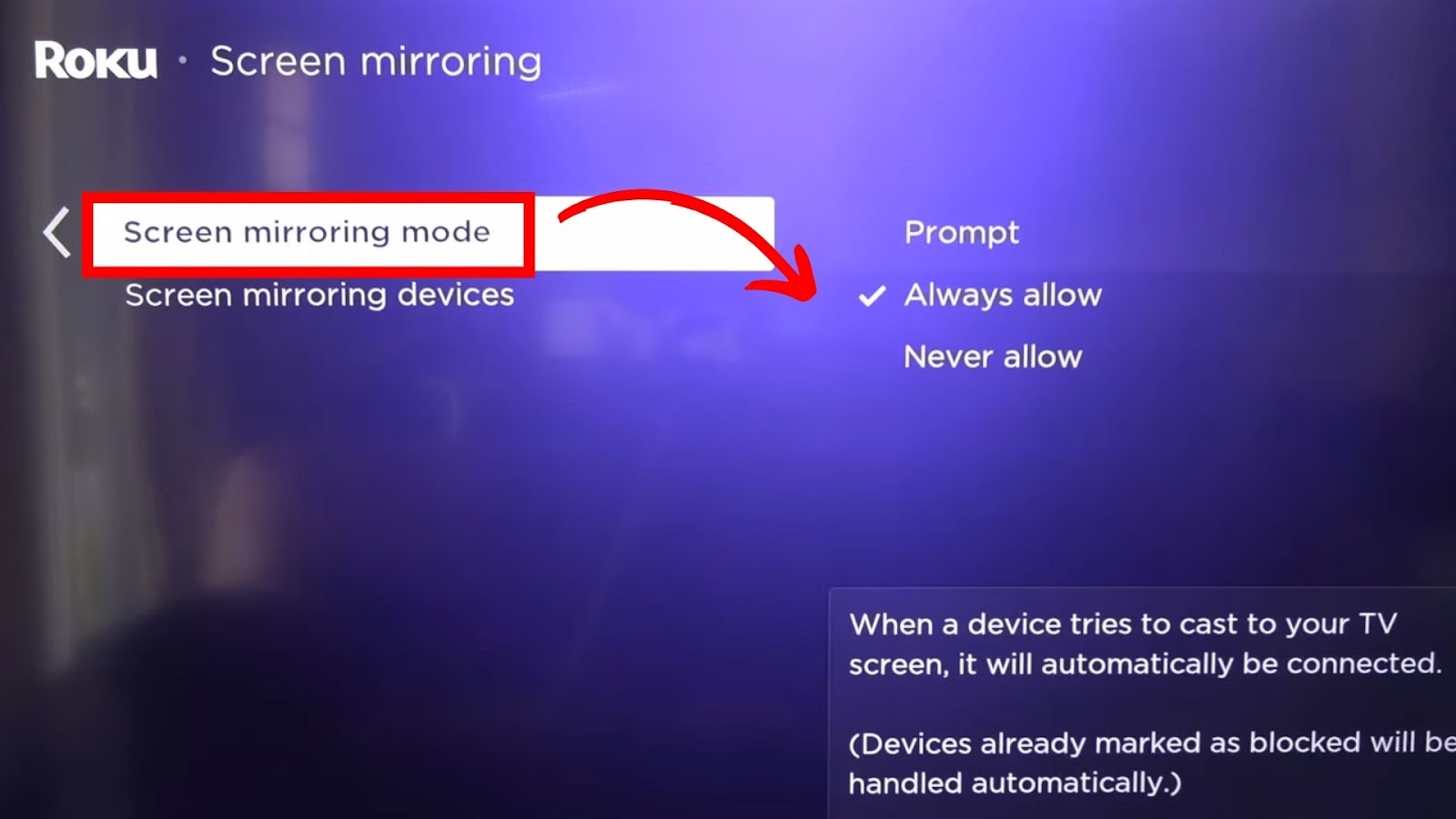 How To Enable Screen Mirroring On Roku Device