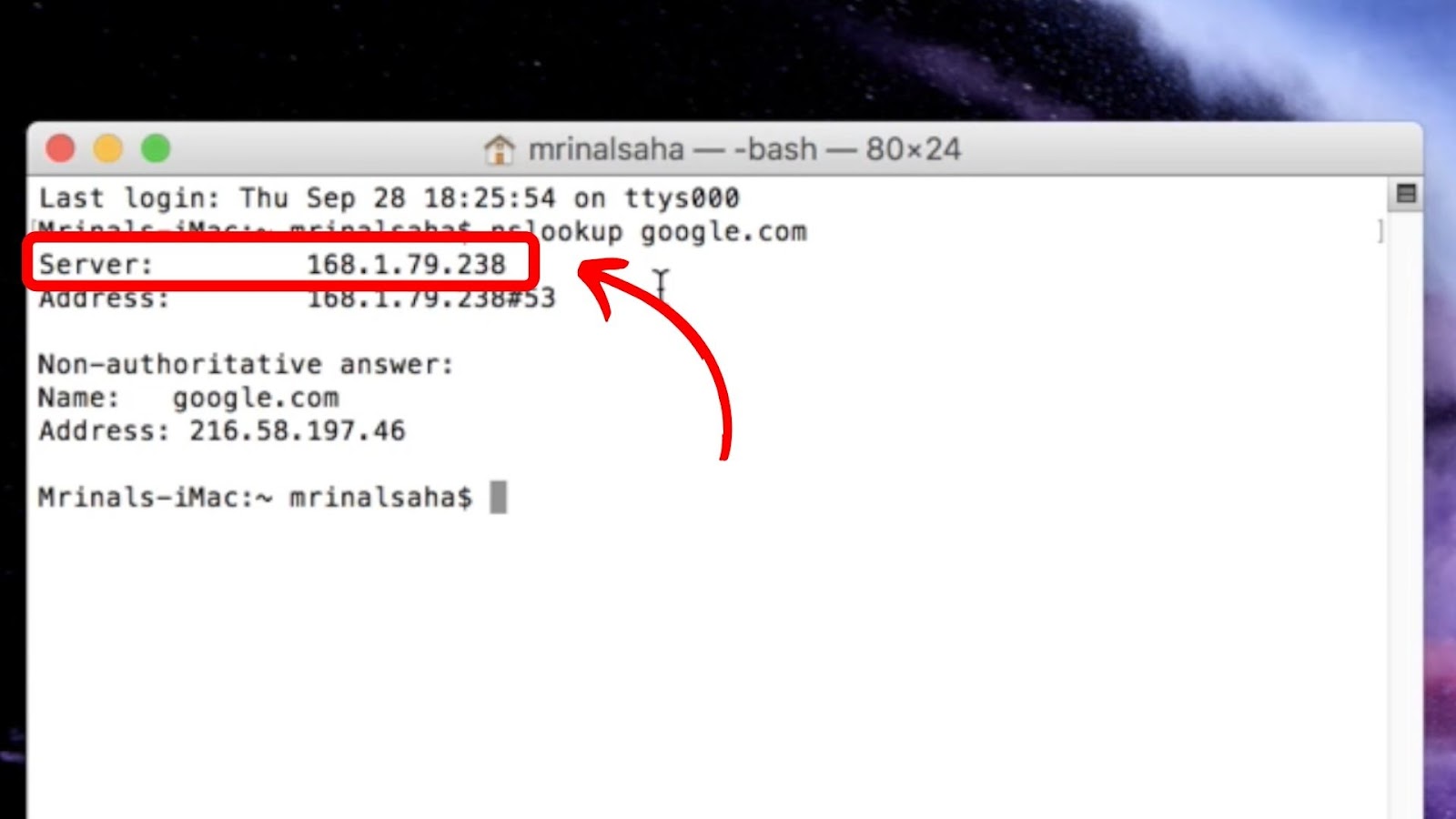 How To Find DNS Server Address In Mac