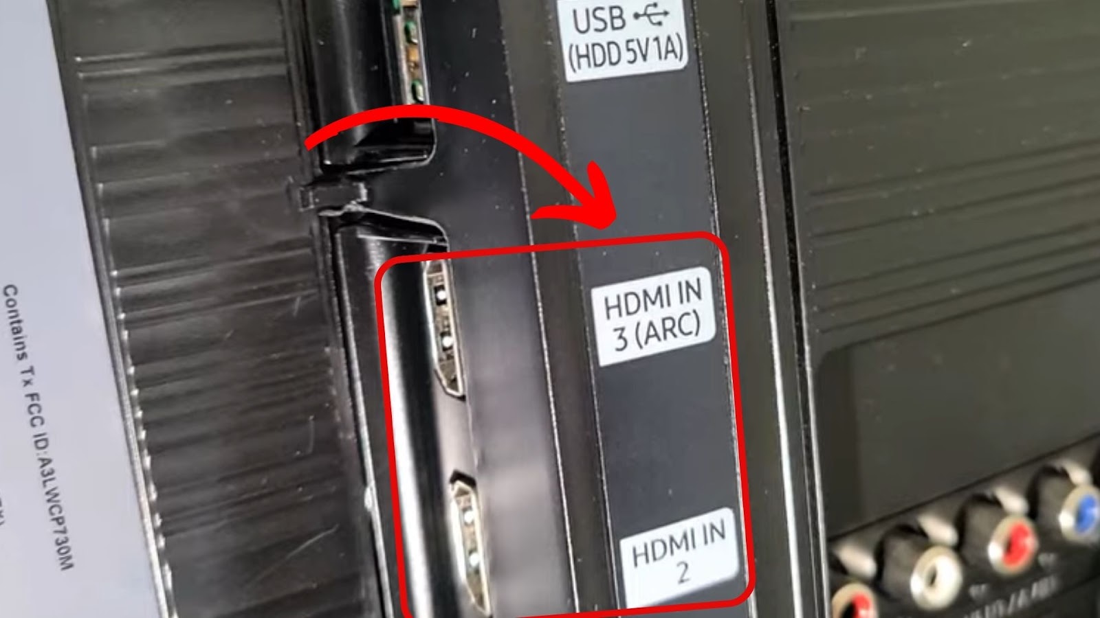 HDMI Port Number for Samsung TV HDMI