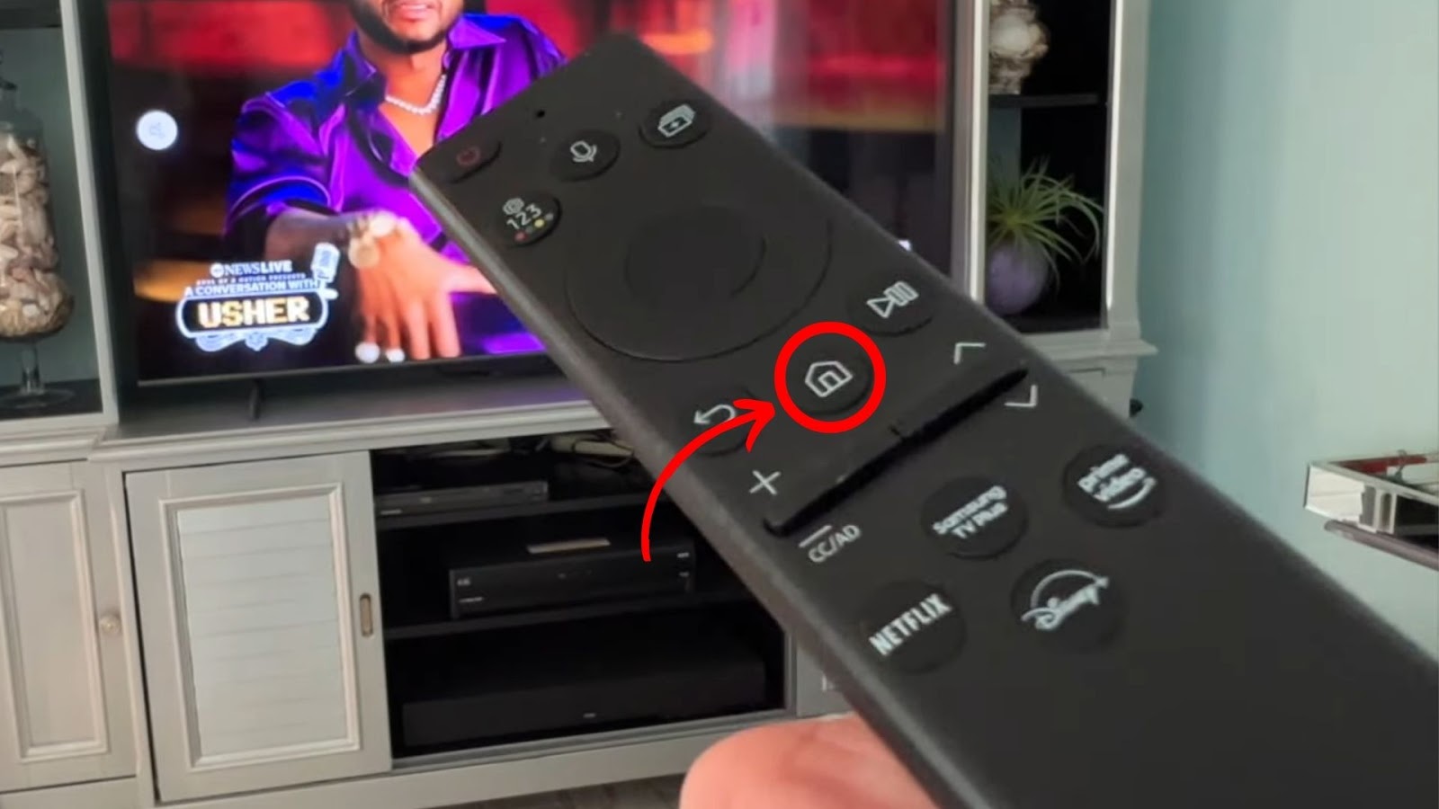 Press Home Button Add HBO Max Samsung TV