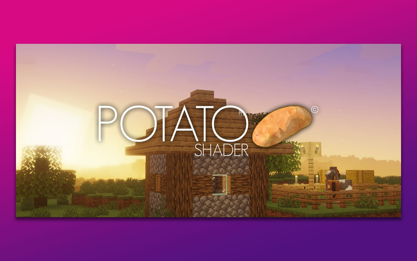 Potato Shaders For Minecraft Low End PCs