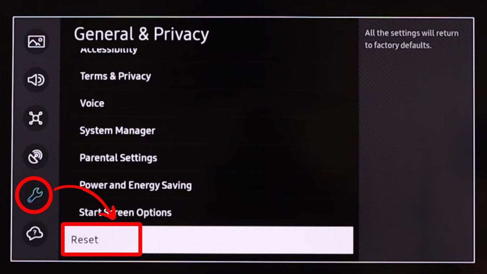 How To Reset Your Samsung TV
