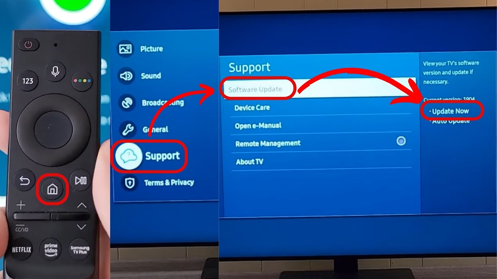 Update Now for Samsung TV HDMI