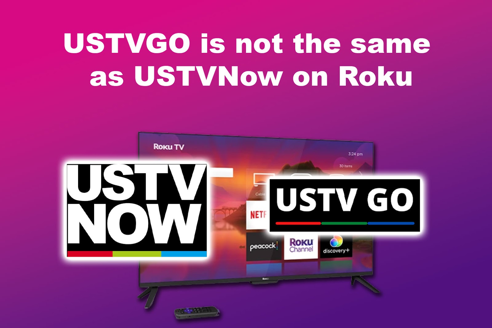 USTVGO on Roku USTVNow