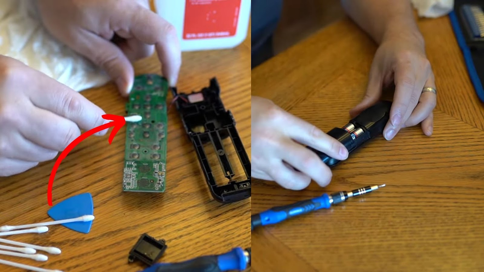 How to Clean Roku TV Remote Circuit Board