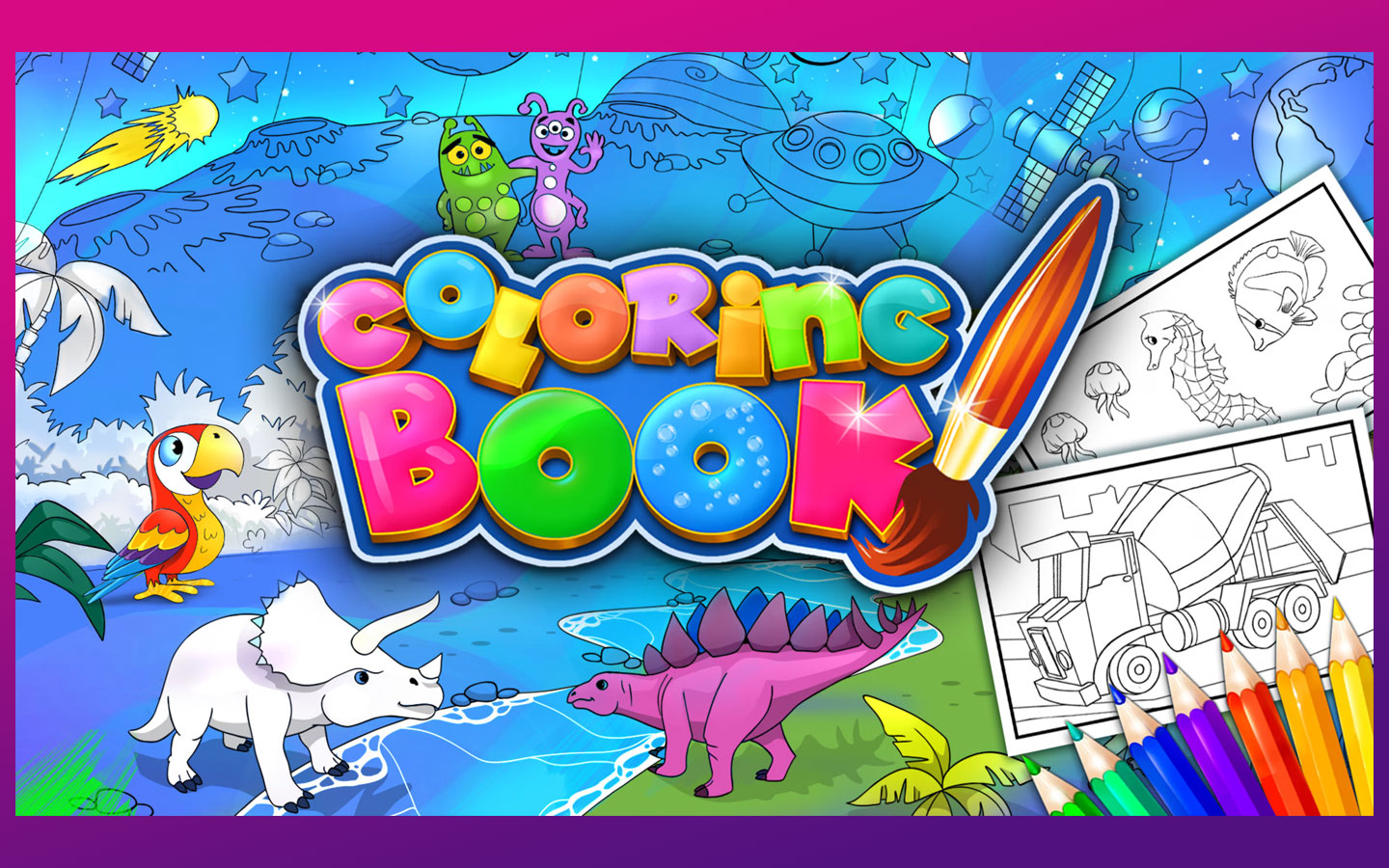 The Coloring Book Game on Nintendo Switch