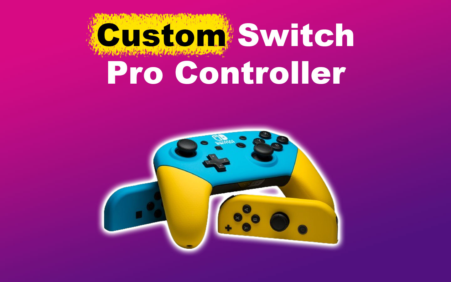 Custom Switch Pro Controller [✓ Where to Find Switch Skins]