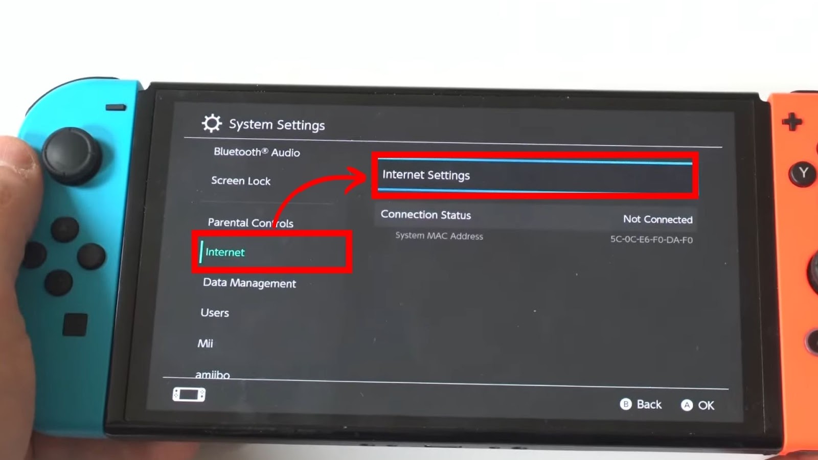 Disney Plus on Switch Internet Settings