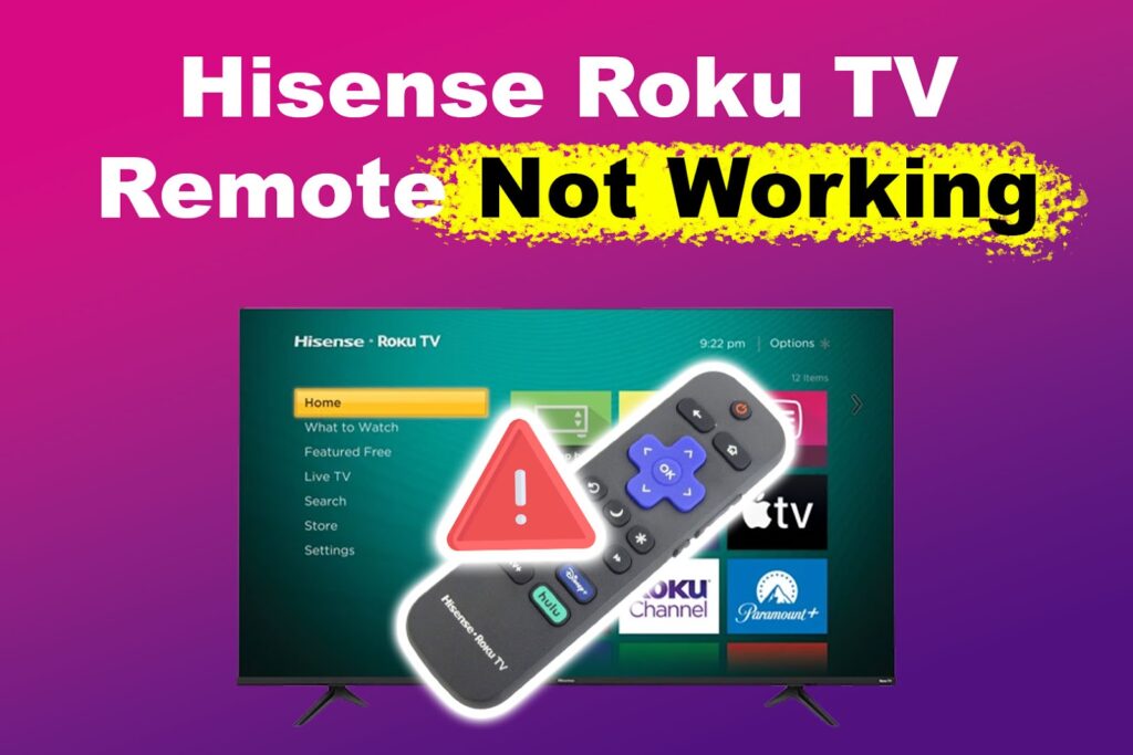 Hisense Roku Remote Not Working Solutions Alternatives Alvaro Trigo S Blog