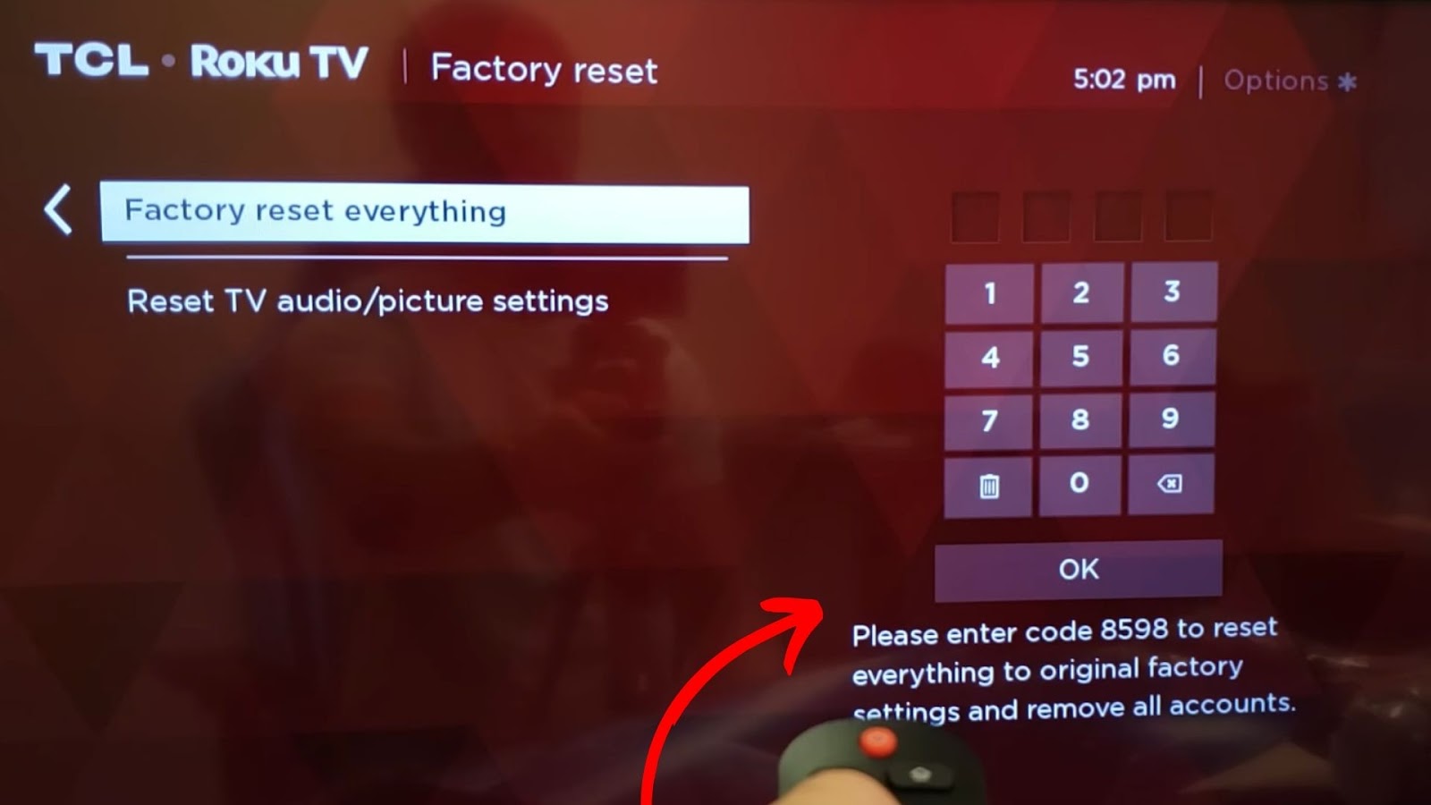 Hisense TV On and Off Type Code