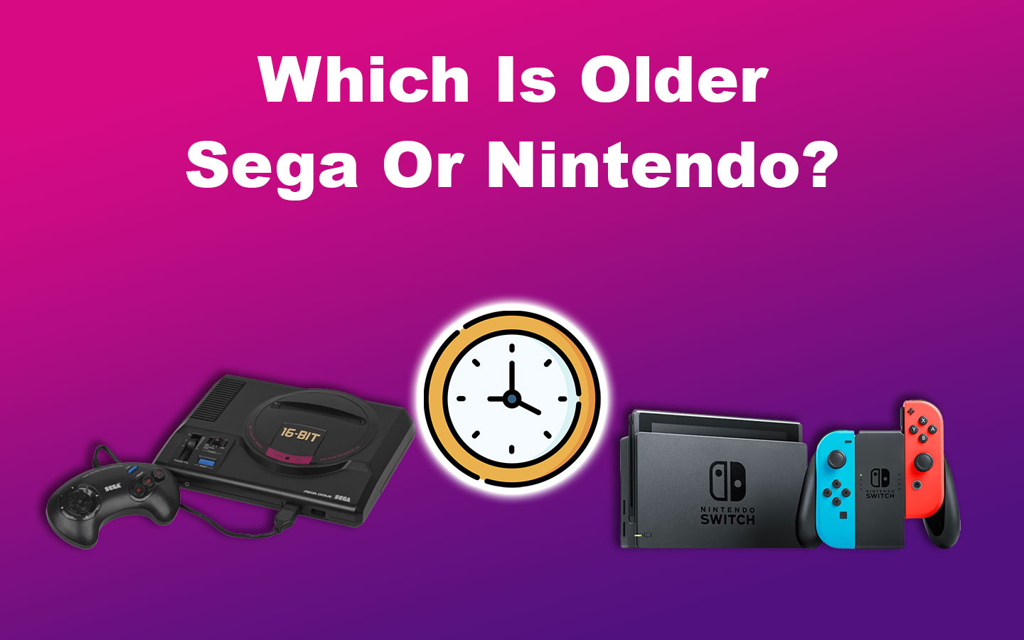 Which Is Older Sega Or Nintendo