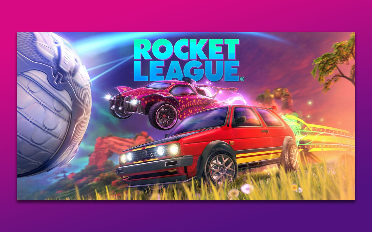 Rocket League Game Play PS4 And Xbox Together