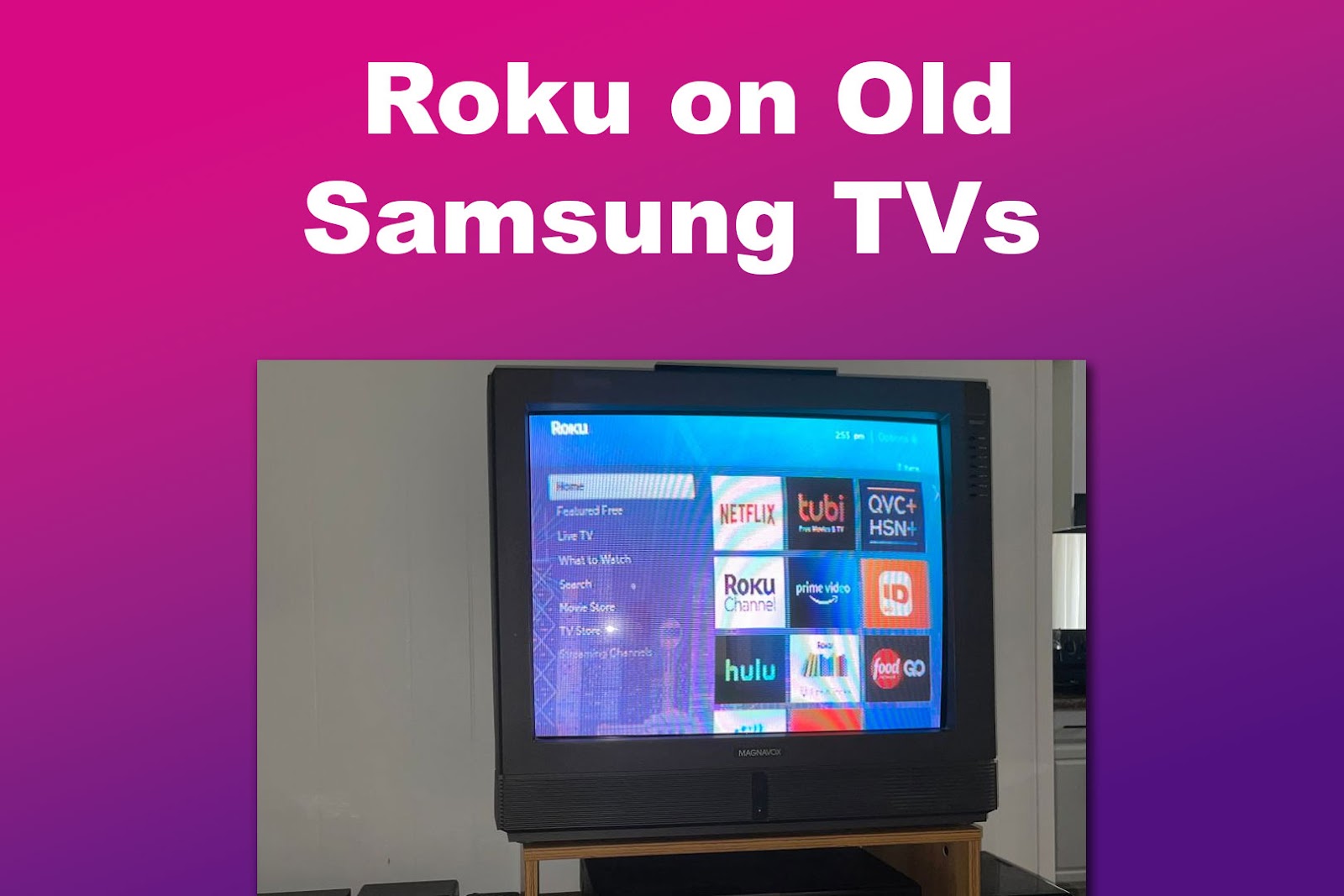 Roku on Old Samsung TVs?