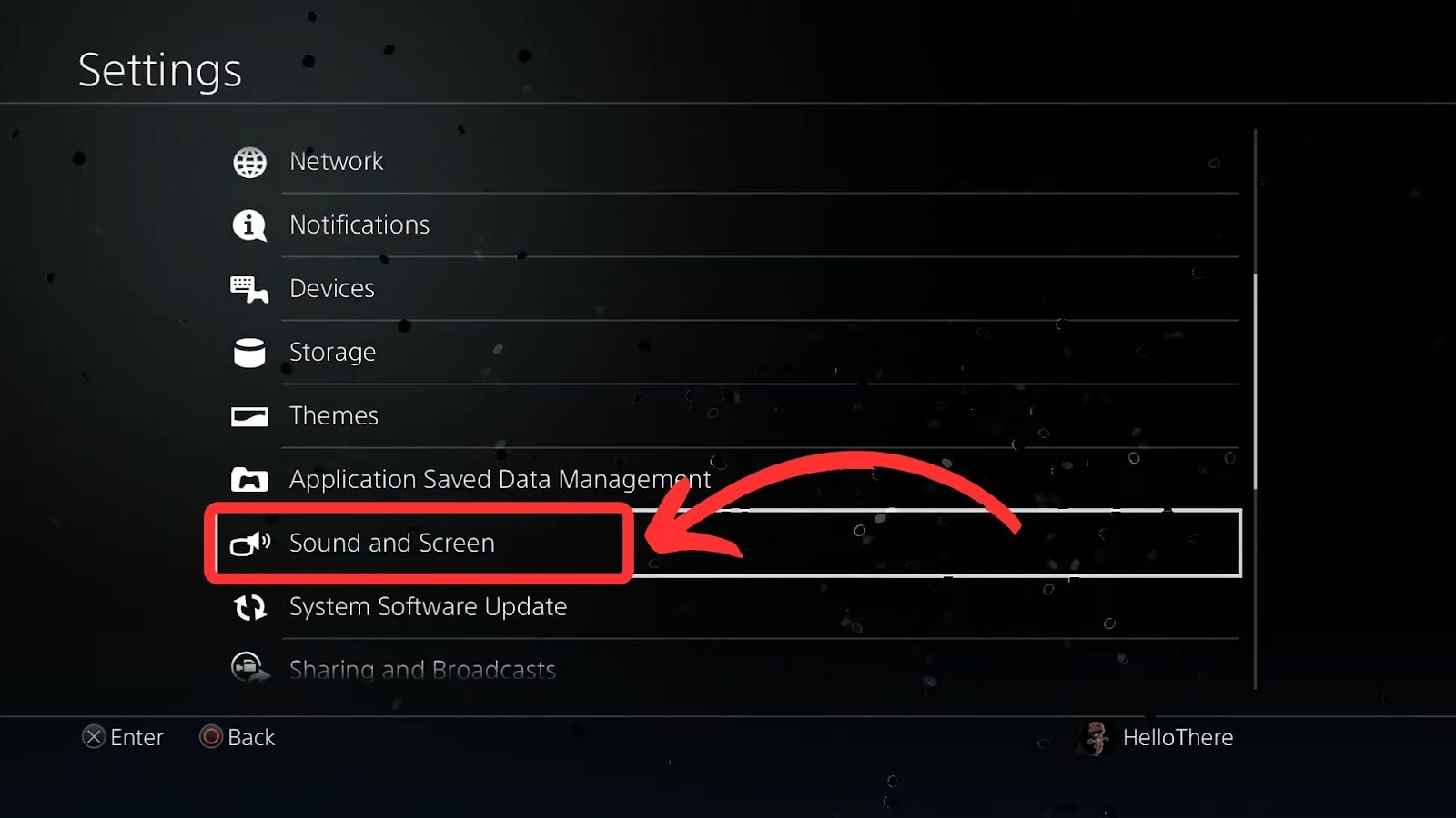 Tap Screen Video Turn Off HDR PS5